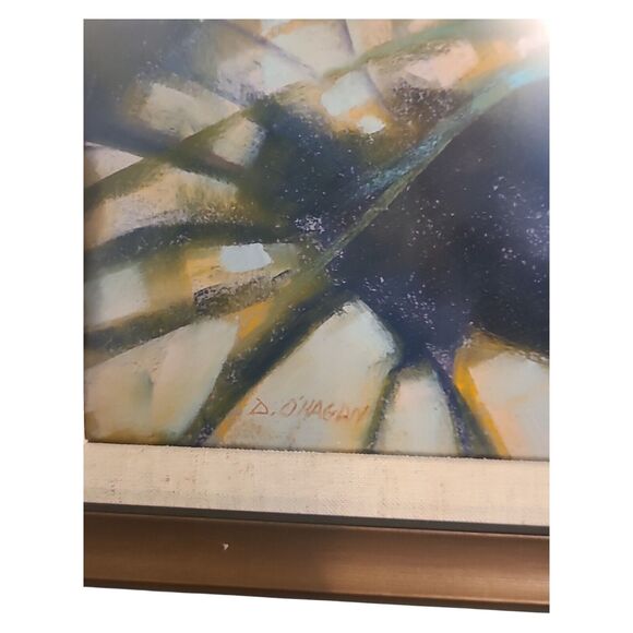 Desmond O'Hagen Listed Artist Pastel 11.5x8.5" Framed 12x15.5"‎ - Picture 4 of 6